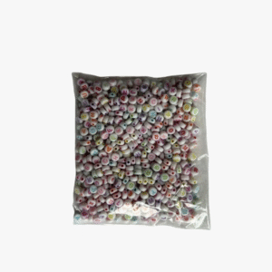 Multicolored Alphabet Beads